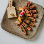 Wagyu - picked japansese root veg