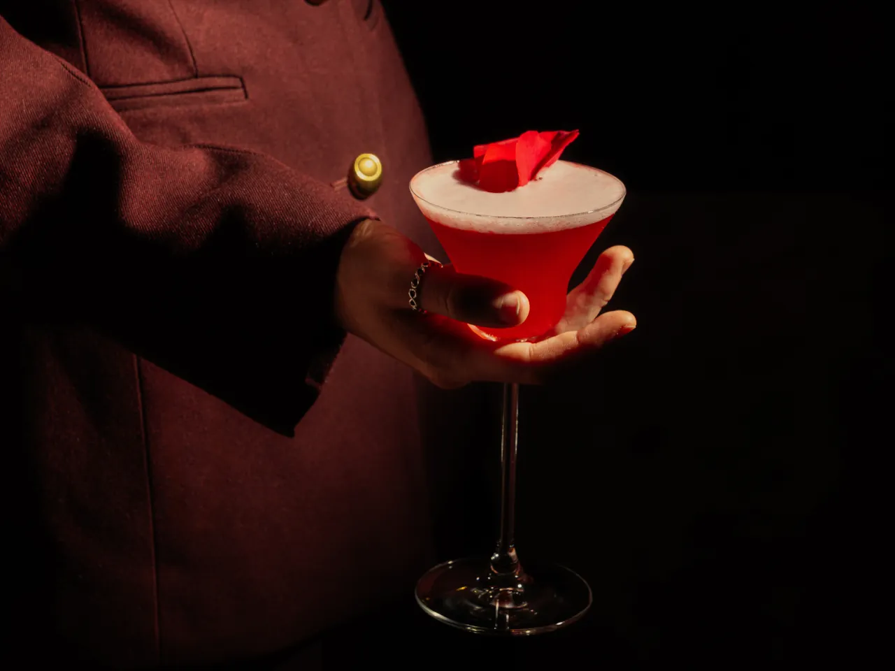 Our specially designed cocktail for this St Valentine restaurant London