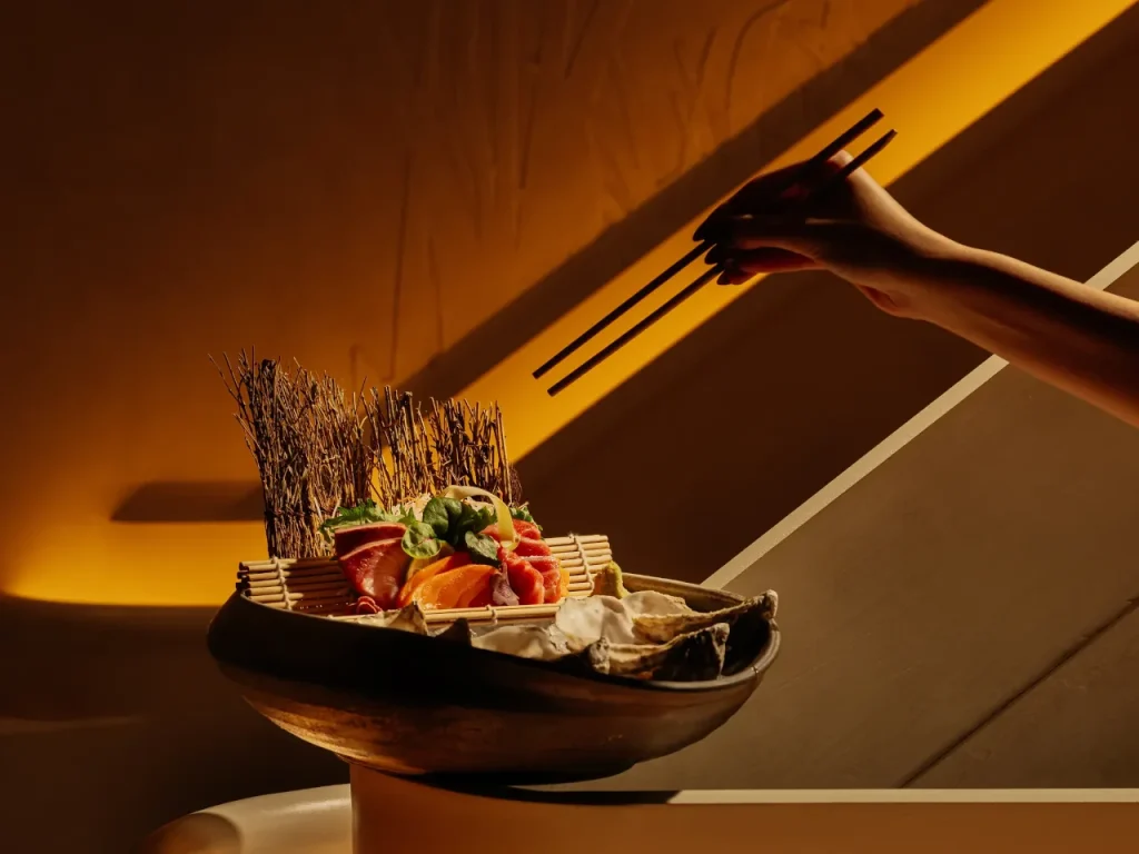 Condé Nast Traveller highlighted Aki's pristine sashimi and pesticide-free garnishes as some of the best sushi in London.