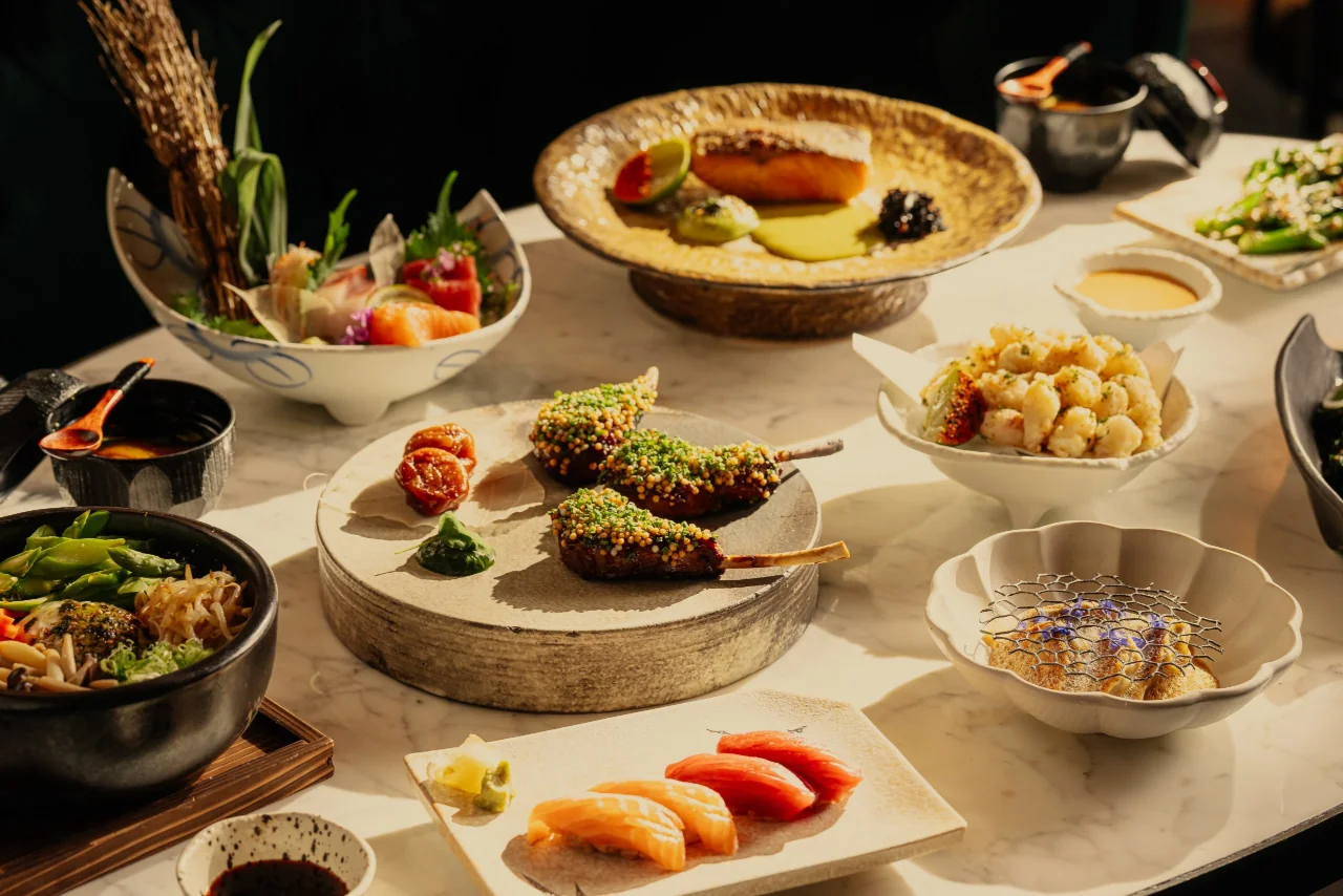 A full Japanese tasting menu in London including cocktail for under 75 pounds